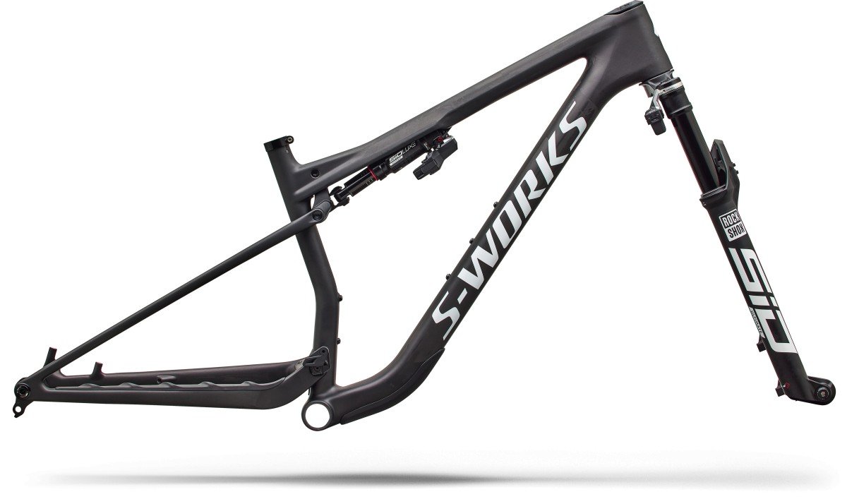 Specialized Epic 9 SW Frmset Carb/metwhtsil XL