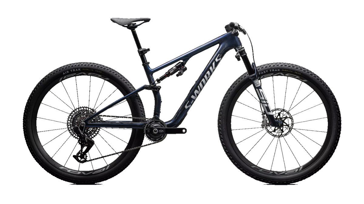 Specialized Epic 8 SW Carb/bluprl/metwhtsil XL