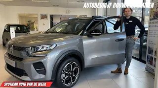 Citroën C3 *Auto van de Week!* 1.2 Turbo S&S 100PK Max, Rijklaarprijs | Navigatie | Camera | Stoelverwarming | DAB+ | Two Tone - Afbeelding 2