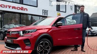 Citroën ë-C3 EV *Auto van de Week!* 44kWh 113PK Comfort Range Automaat Max, Rijklaarprijs | Navigatie | Camera | DAB+ | 17 inch lichtmetalen wielen - Afbeelding 2
