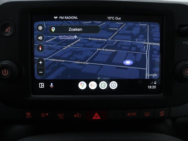 Navigatie via AppleCarPlay/Android