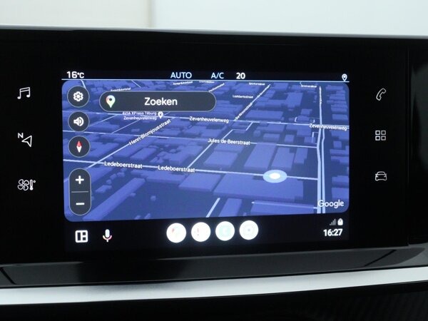 Navigatie via AppleCarPlay/AndroidAuto