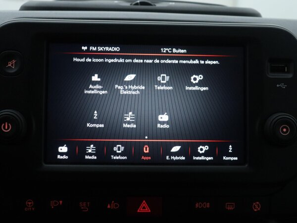 7-inch touchscreenradio met Apple CarPlay / Android Auto