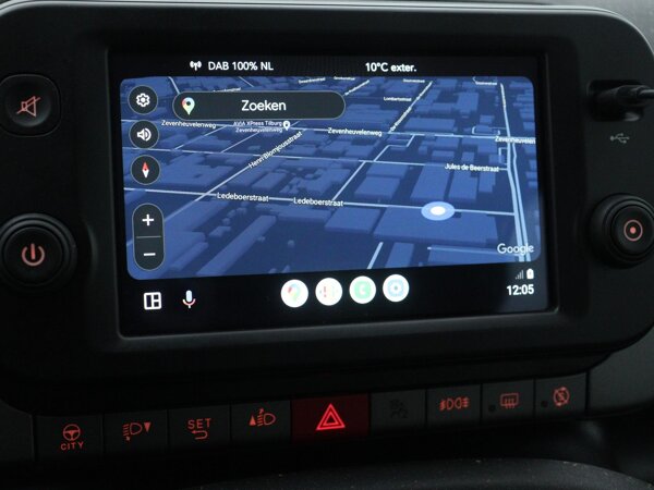 Navigatie via AppleCarPlay/AndroidAuto