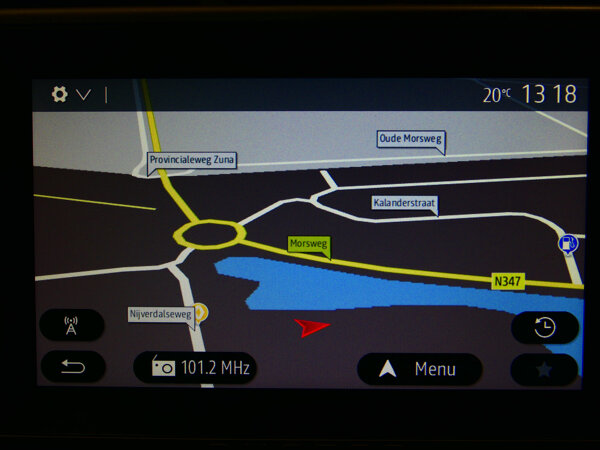 Navigatiesysteem full map