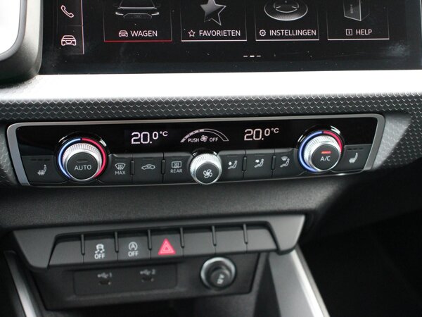 Automatische airconditioning met twee zones