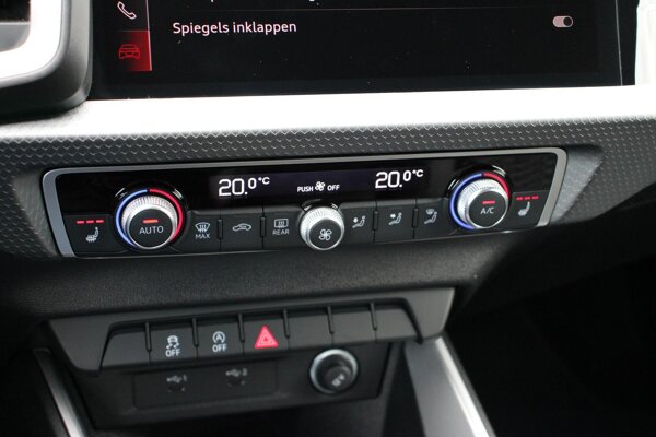 Automatische airconditioning met twee zones