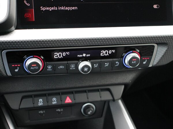 Automatische airconditioning met twee zones