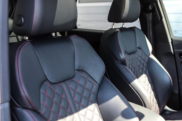 luxe lederen bekleding