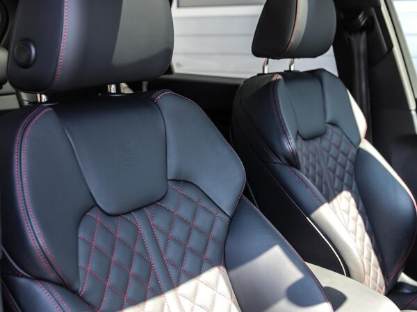 luxe lederen bekleding