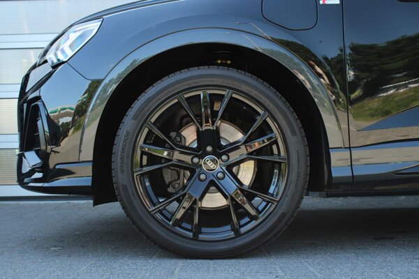 Velgen, lichtmetaal 8,5J x 19 "5-arm-trapezium"-design, Audi Sport