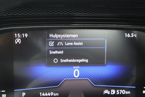 volledig digitaal instrumentenpaneel