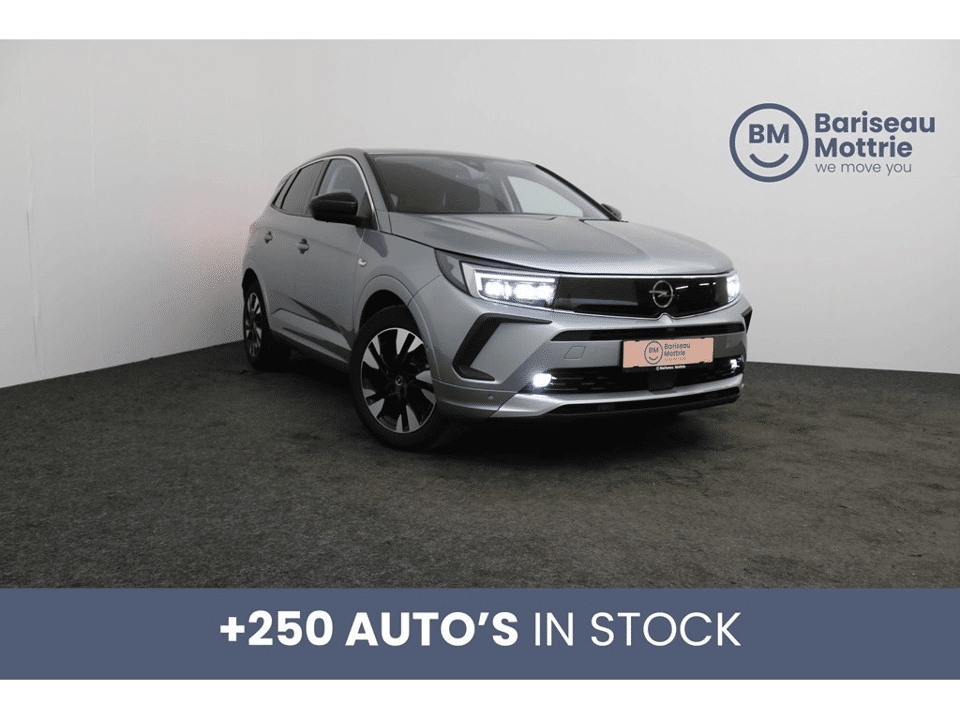 Opel Grandland 1.2 TURBO ELEGANCE *BTW AFTREKBAAR*DAB*GPS*CARPLAY*CAMERA+SENSOREN* - Afbeelding 1