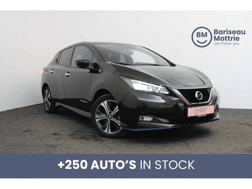 Nissan Leaf 62 KWH *BTW AFTREKBAAR*LED*360 CAMERA*GPS*DAB*SENSOREN* - Afbeelding 1