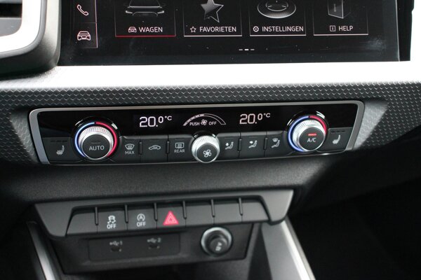 Automatische airconditioning met twee zones