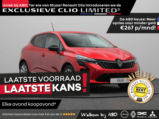 Renault Clio Limited 35 TCe 90pk