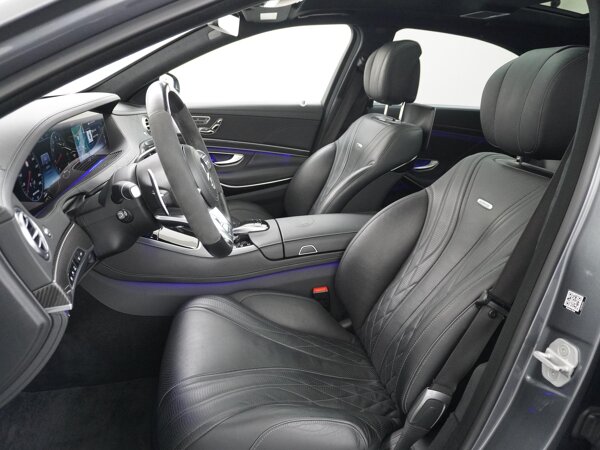 Bekleding nappaleder AMG Line Plus notenbruin/zwart