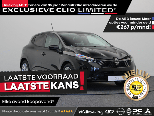 Renault Clio Limited 35 TCe 90pk