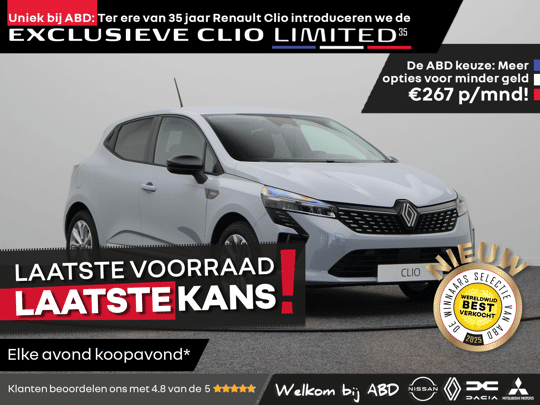 Renault Clio Limited 35 TCe 90pk