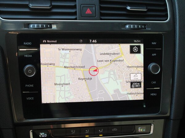 Navigatie systeem "Discover Media"