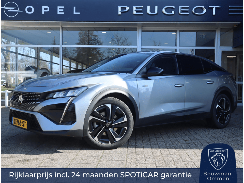 Peugeot 408 Allure Pack Plug-In Hybrid 180PK e-EAT8 automaat, Rijklaarprijs, Navigatie Adaptieve cruise control Stoelverwarming - Afbeelding 1