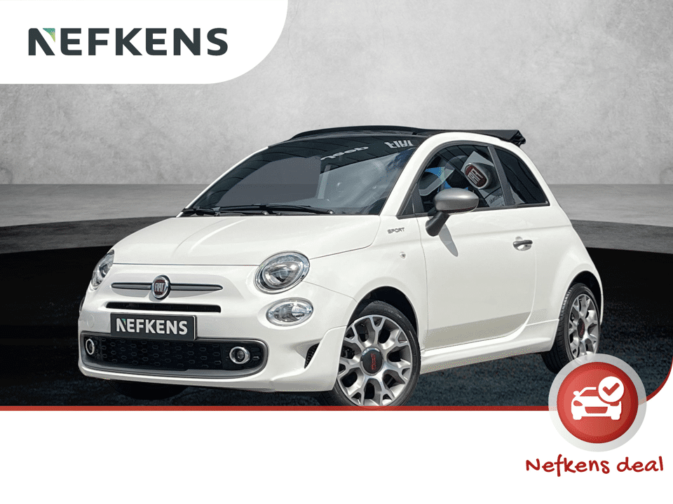 Fiat 500C 1.0 Hybrid Sport Cabrio - Afbeelding 1