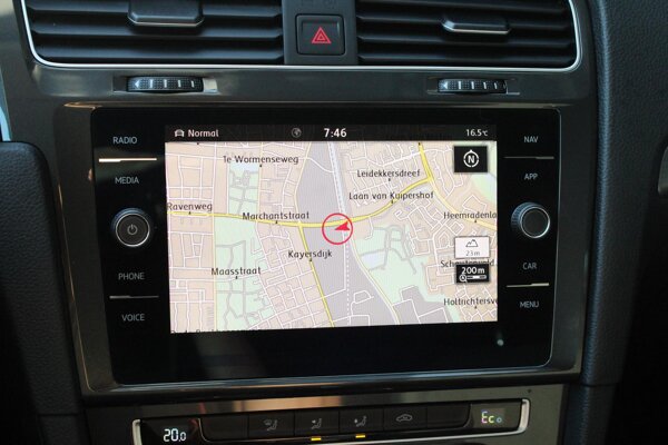Navigatie systeem "Discover Media"