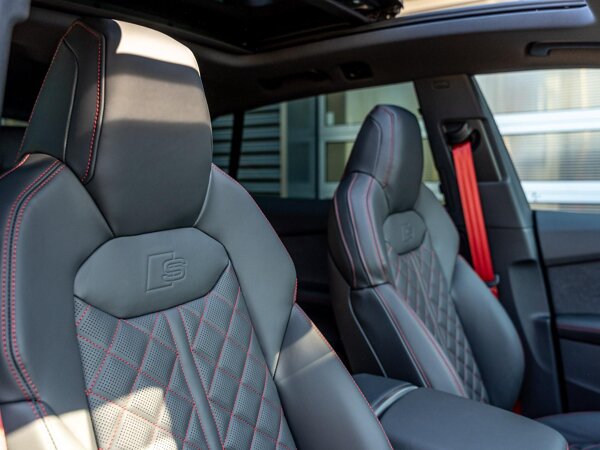 lederen/alcantara bekleding