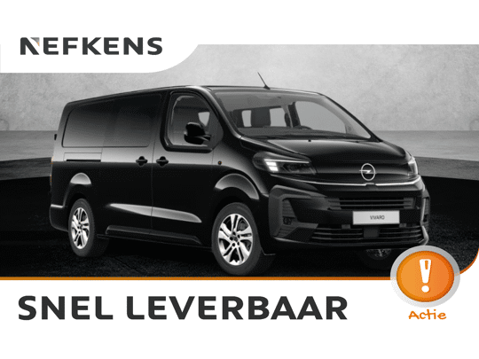 Opel Vivaro Standaard - Dubbele Cabine