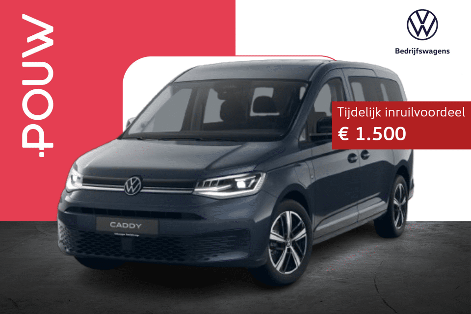 Volkswagen Caddy Kombi 1.5 TSI 150pk Hybride Style - Afbeelding 1