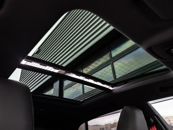 elektrisch glazen panorama-dak