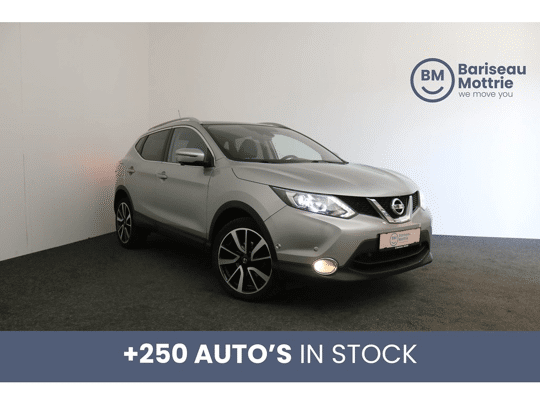 Nissan QASHQAI 1.2 BENZINE *LEDER*PANO DAK*RADIO*CD*GPS*360°CAMERA+SENSOREN*