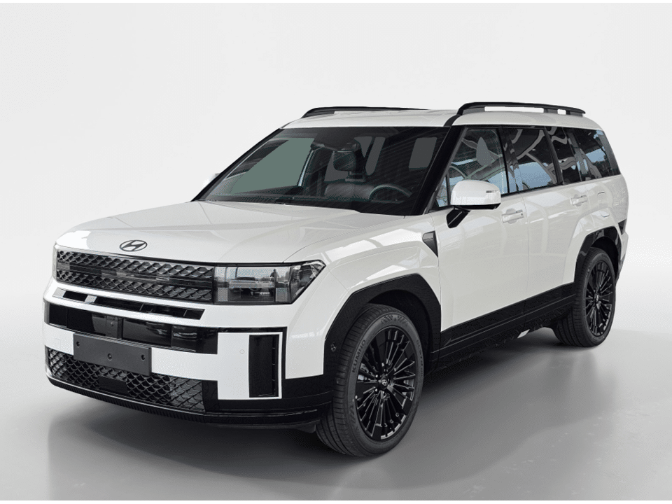 Hyundai Santa Fe 1.6 T-GDI PHEV 4WD Black Line | 6-zitter | Navigatie | Leder - Afbeelding 1