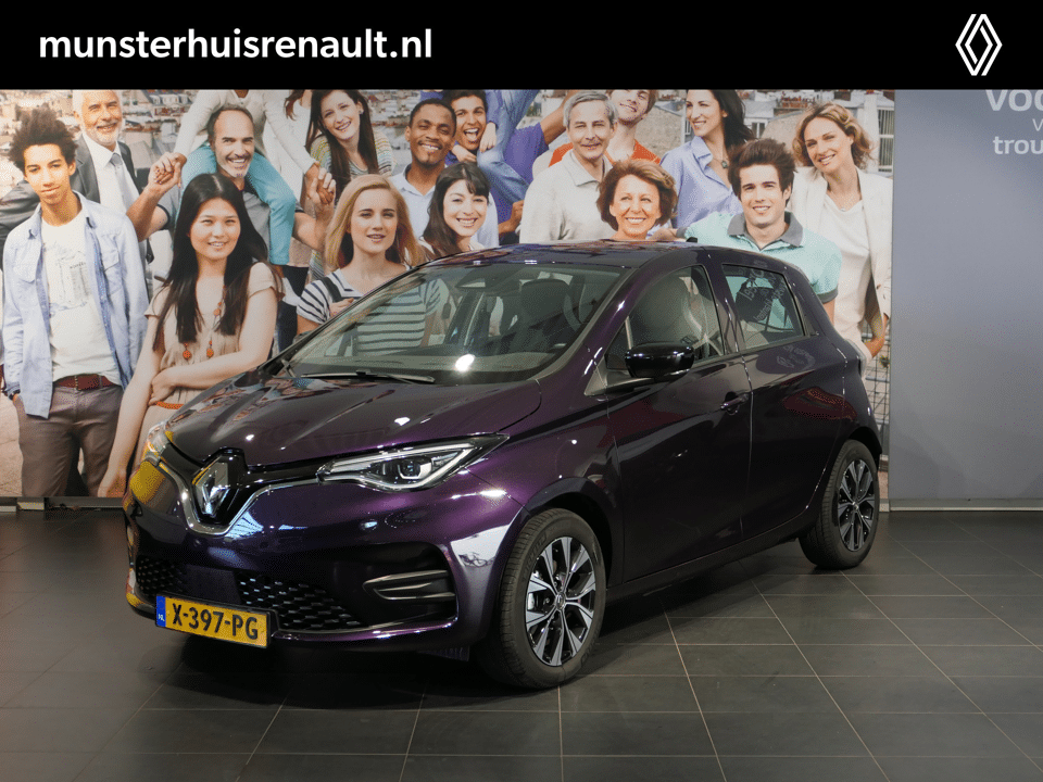 Renault ZOE R135 Evolution 52 kWh - Occasion Lease vanaf €404 p/m - *Vraag naar beschikbaarheid!* - Afbeelding 1