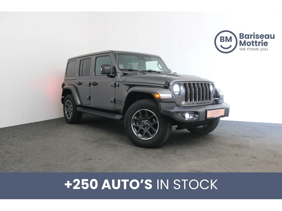 Jeep Wrangler SAHARA 80TH ANNIVERSARY 4X4 *RADIO*GPS*CAMERA+SENSOREN*WINTERPACK* - Afbeelding 1