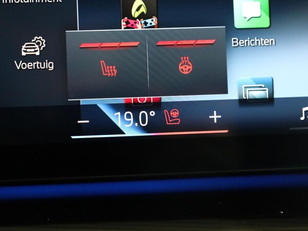 Elektrisch verwarmde voorstoelen