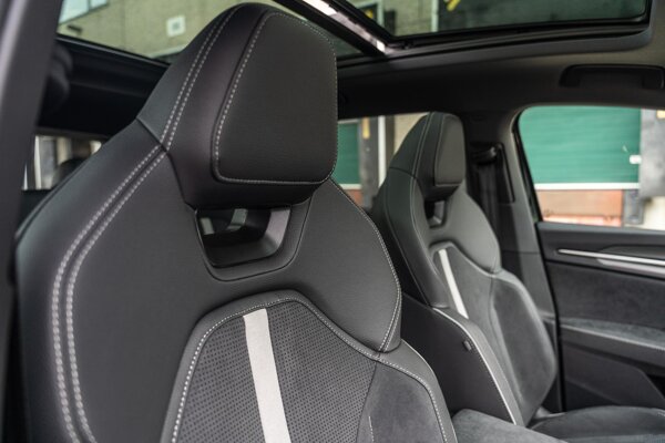 lederen/alcantara bekleding