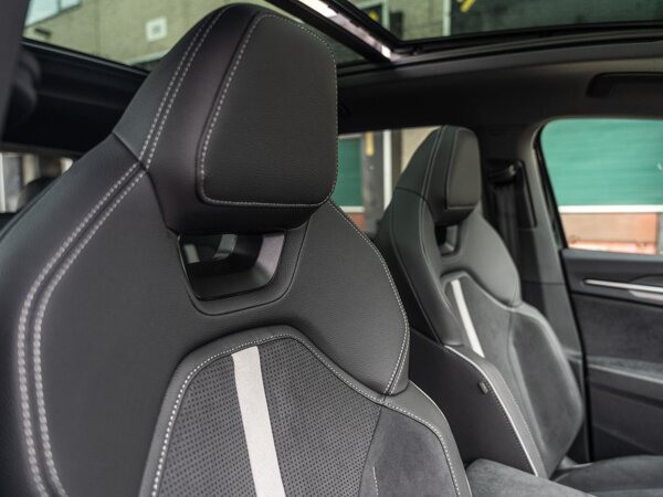 lederen/alcantara bekleding