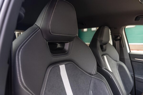 lederen/alcantara bekleding