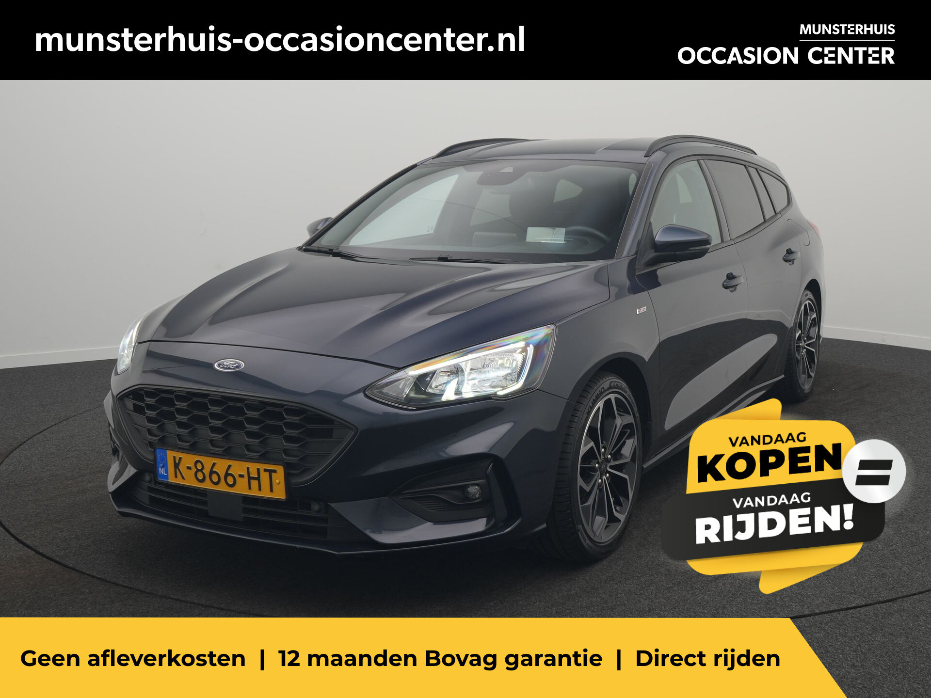 Ford Focus 1.5 EcoBoost ST Line X Business - Occasion Lease vanaf €564 p/m