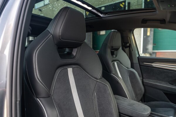 lederen/alcantara bekleding