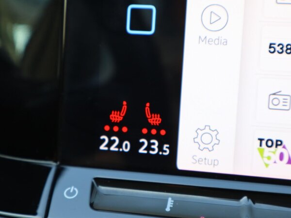 voorstoelen verwarmd