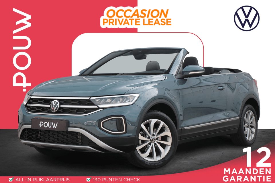 Volkswagen T-Roc Cabrio 1.5 TSI 150pk DSG Style - Afbeelding 1