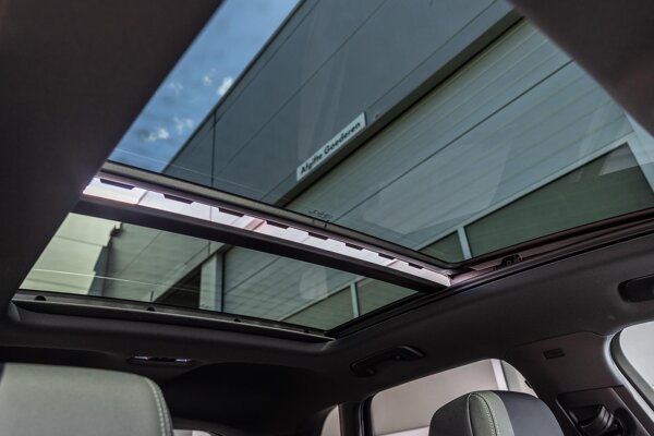 elektrisch glazen panorama-dak