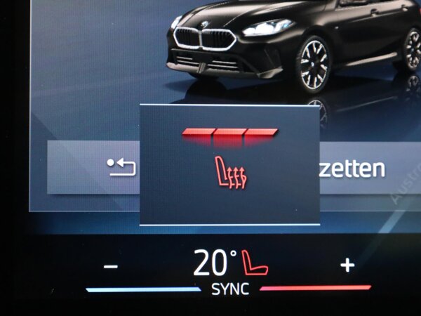 Elektrisch verwarmde voorstoelen