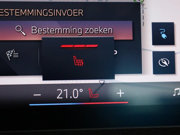 Elektrisch verwarmde voorstoelen
