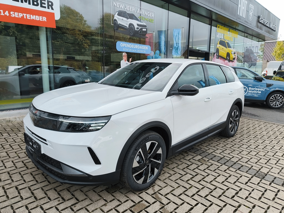 Opel Grandland EDITION 1.2 TURBO HYBRID eDCT 145 PK * ELEKTRISCHE ACHTERKLEP * VERWARMD STUUR & ZETELS * - Afbeelding 1
