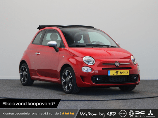 Fiat 500C 1.0 Hybrid Rockstar