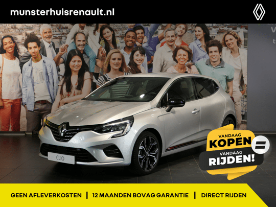 Renault Clio 1.0 TCe 90 Techno *DEALER ONDERHOUDEN* *17" LMV + Groot scherm!*