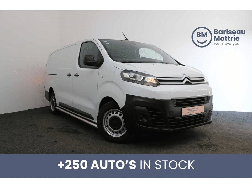 Citroën Jumpy 2.0D VAN L3 *BTW AFTREKBAAR*3-ZIT*DAB*GPS*CARPLAY*AIRCO*CRUISE CONTROL*CAMERA ACHTER* - Afbeelding 1